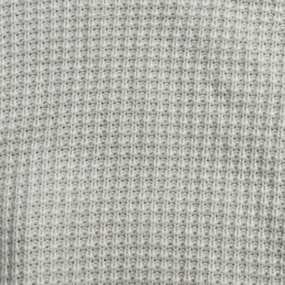 La Ligne Cashmere Sweater XS Ivory Cropped Ribbed Mock Neck Soft Luxury Knit - Picture 4 of 9